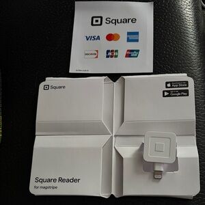 Square White Card Reader for Magstripe